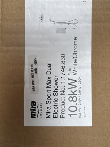 Mira sport max dual 8kw - mira,
