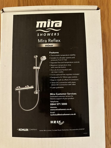 Mira reflex thermostatic - mira, ev