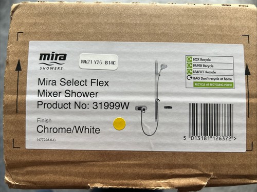 Mira select flex mixer shower - mira,
